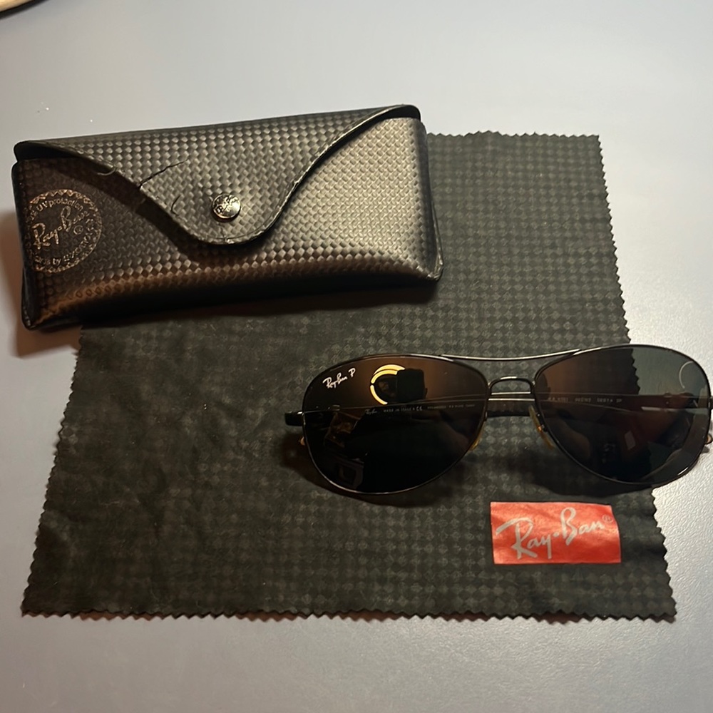 Rayban polarized sunglasses